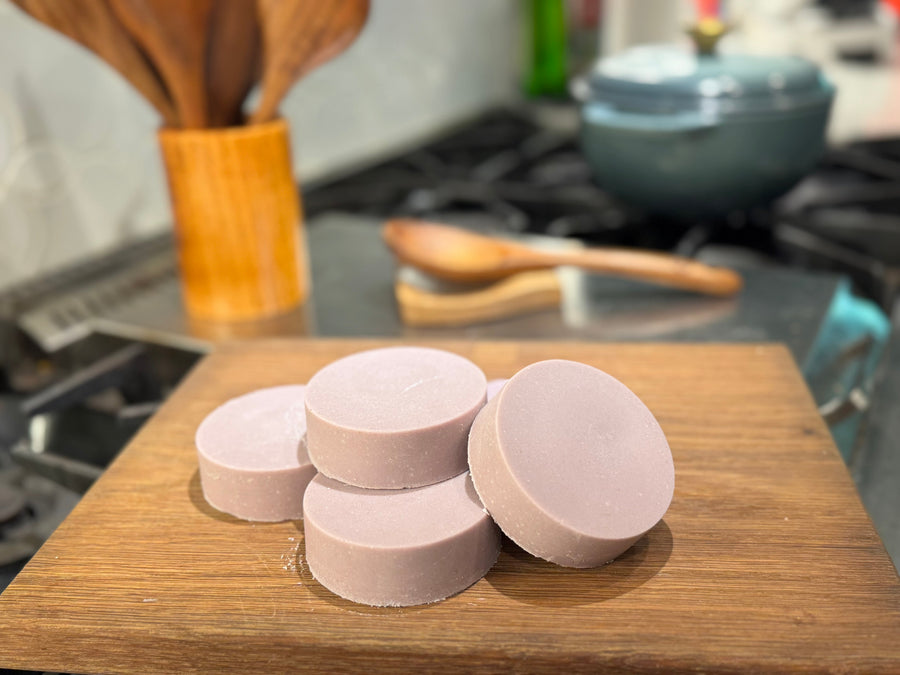 Exfoliating Himalayan and Sea Salt Handmade Goats Milk Soap