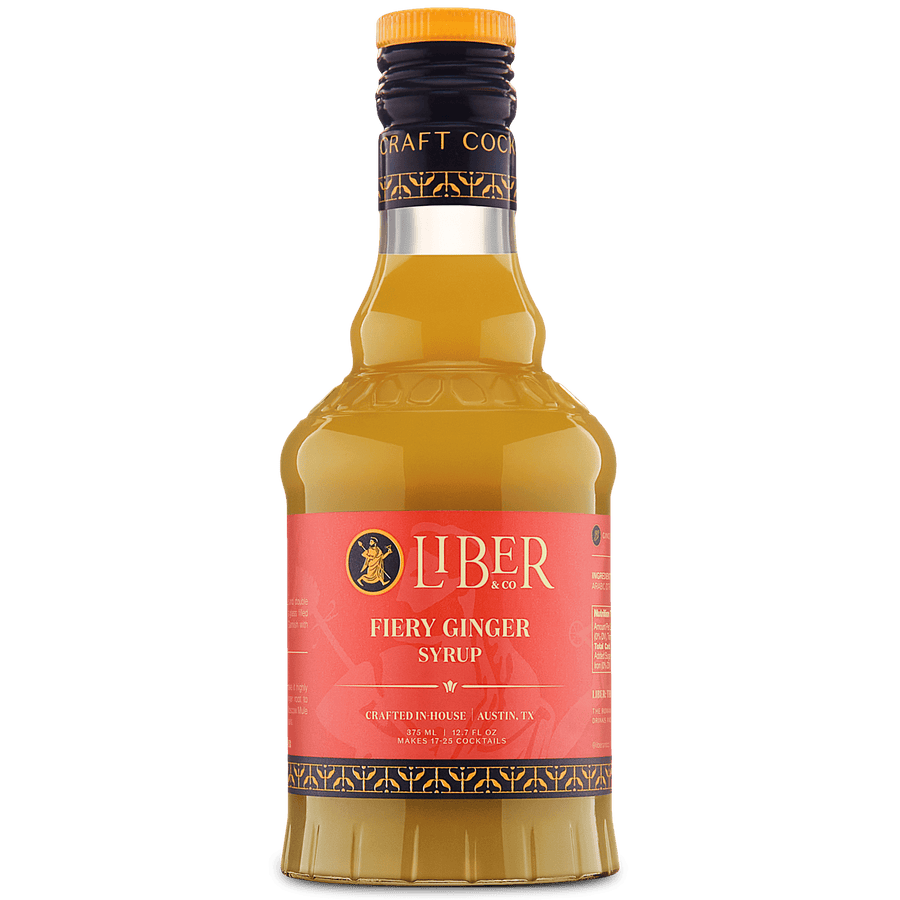 Fiery Ginger Syrup — front product photo