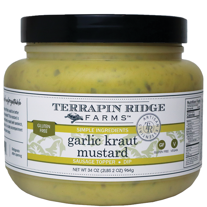 Garlic Kraut Mustard – Quart – product photo