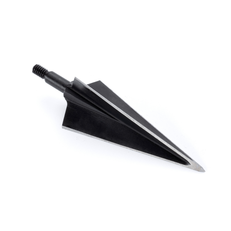 Long-profile three-blade broadhead