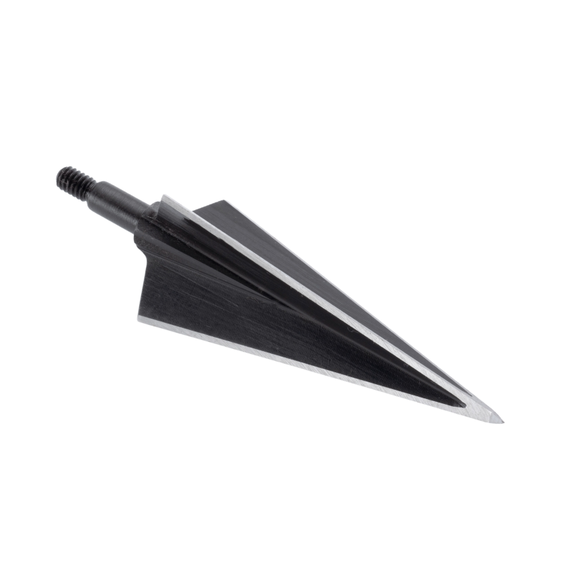 Alternate view of a long three-blade broadhead
