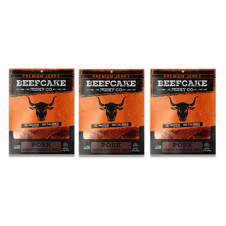 Smokehouse BBQ Pork Jerky – 2.7 oz – product image 3