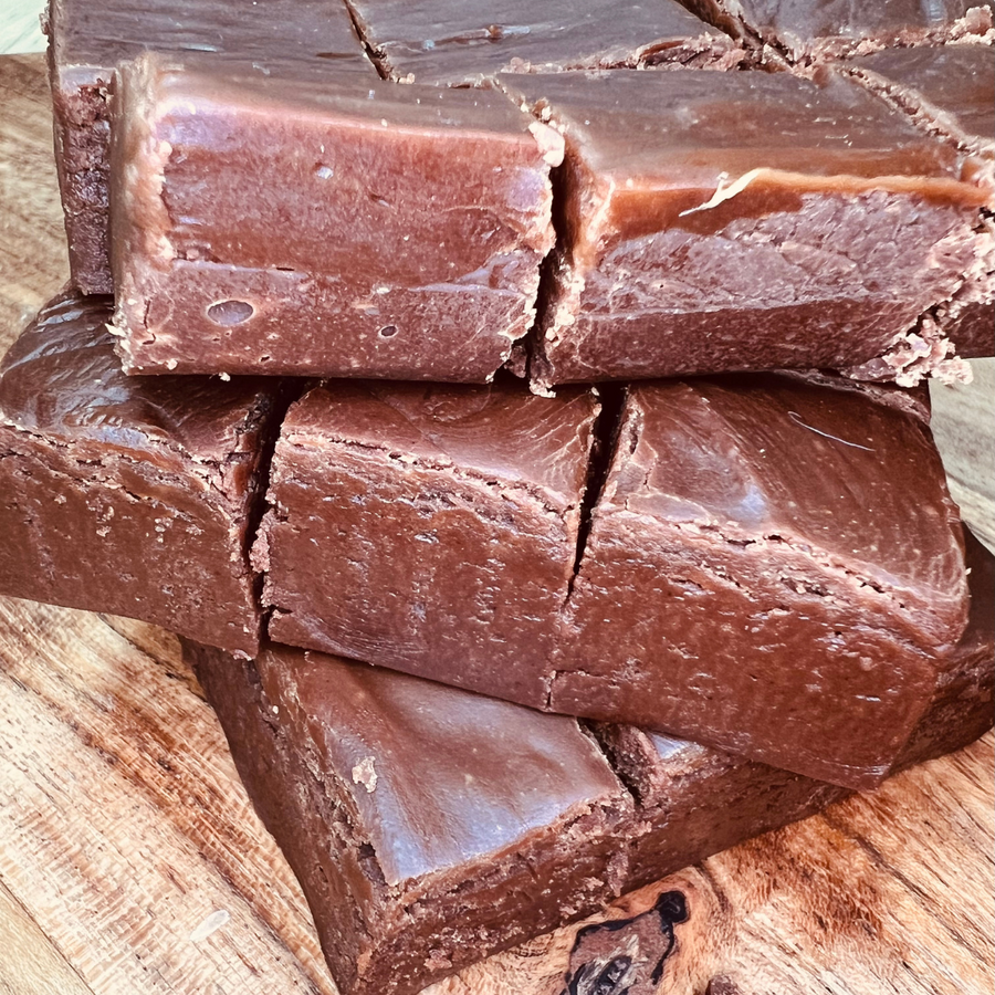 Handmade Dark Chocolate Salted Caramel Fudge - product image 3