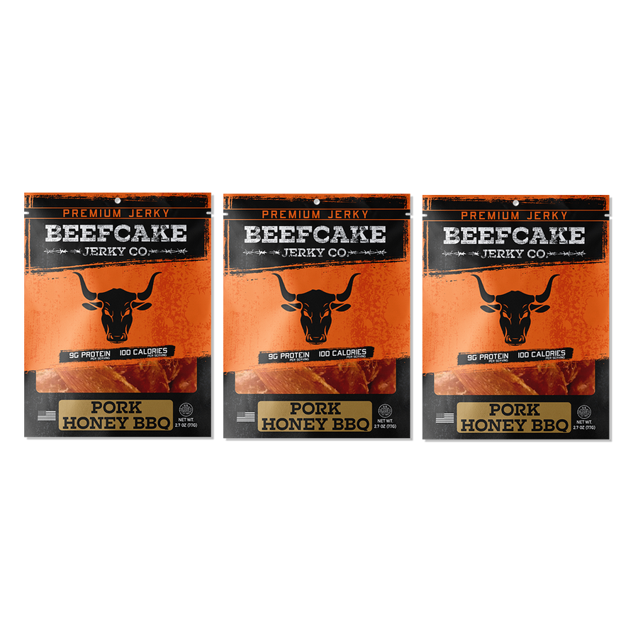 Honey BBQ Pork Jerky – 2.7 oz – product image 3