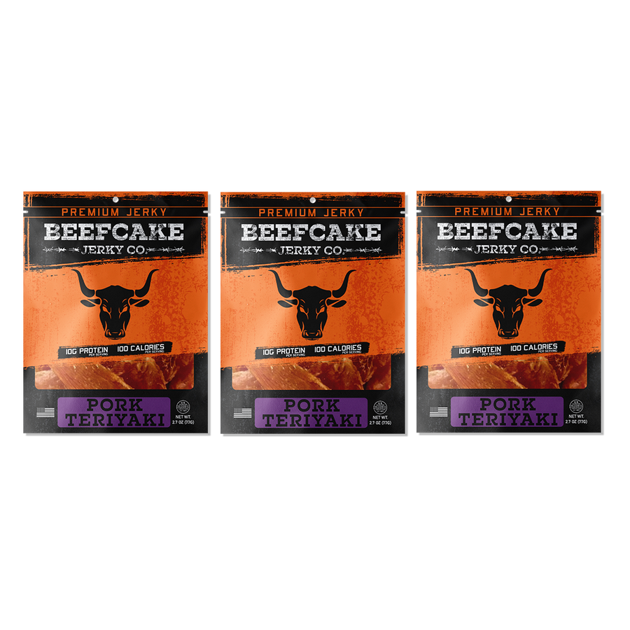 Teriyaki Pork Jerky – 2.7 oz – product image 3