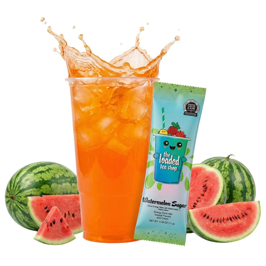 Watermelon Sugar loaded tea mix in watermelon flavor