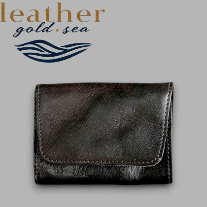 Custom Leather Wallets – Handmade Black Leather