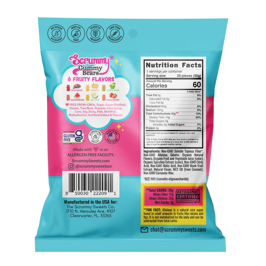 SWITCH® Scrummy Gummy Bears 8-ct Box 1.8oz Bags - product image 8