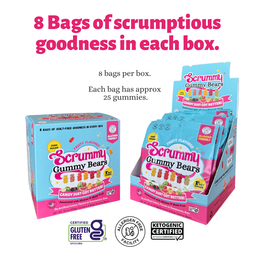 SWITCH® Scrummy Gummy Bears 8-ct Box 1.8oz Bags - product image 2