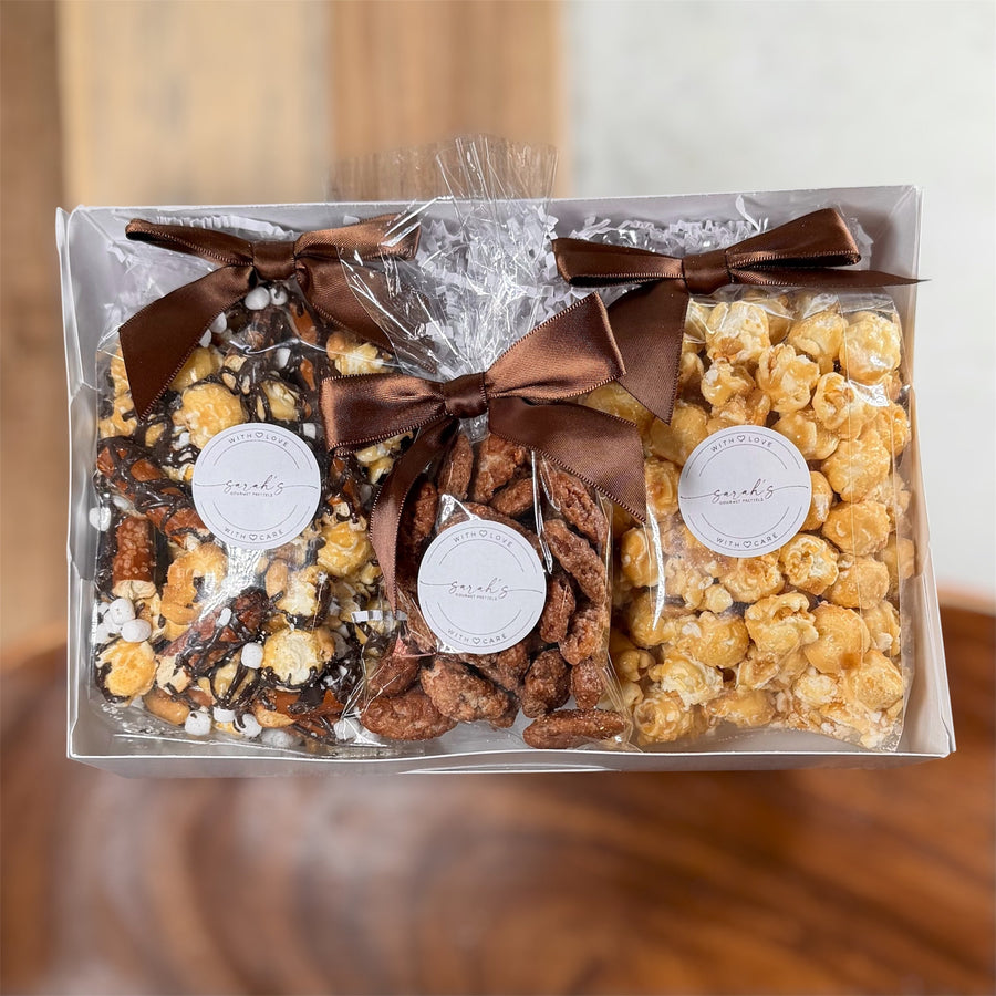 Sarah’s Gourmet Pretzels Gourmet Gift Tower – Deluxe or Premium