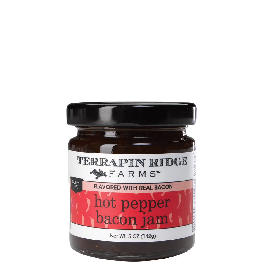 Hot Pepper Bacon Jam – 5 oz – product photo