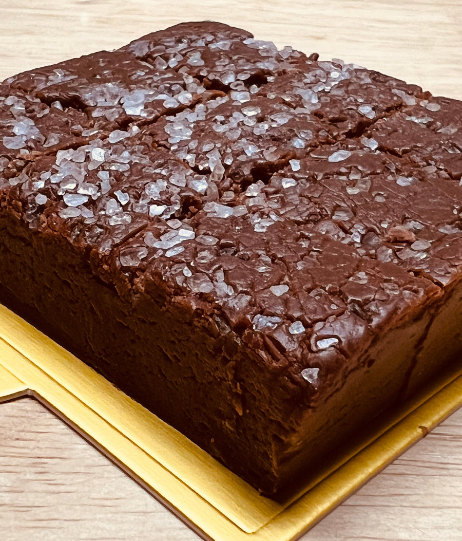 Handmade Dark Chocolate Sea Salt Fudge - product image 3