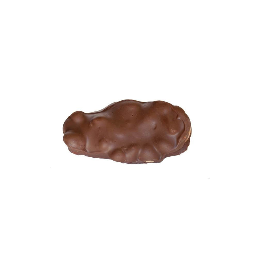 Old Faithful Milk Chocolate Peanut Marshmallow Bar — whole unwrapped chocolate-coated bar