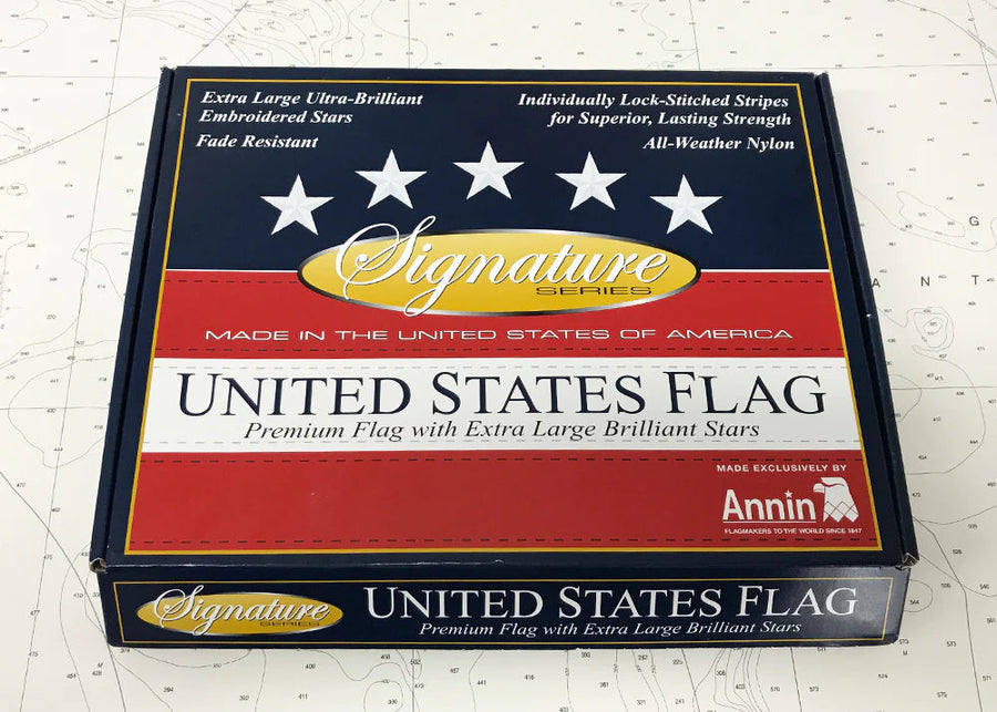 USA-made nylon American flag — product image 2