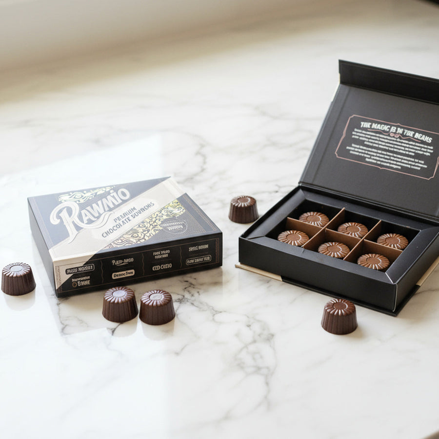 Product photograph for Coconut Milk Chocolate Bonbons, 6ea