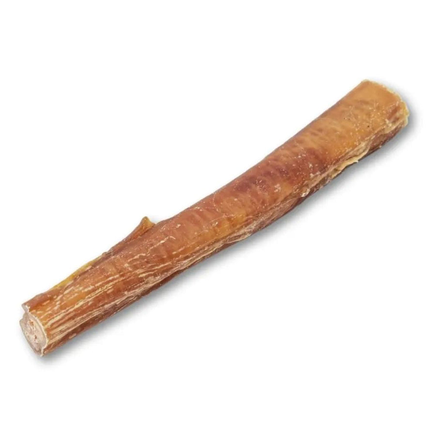 All-Natural Beef Bully Stick Dog Treats, High Protein & Long-Lasting Chews – 6-Inch Thick (3-Pack)