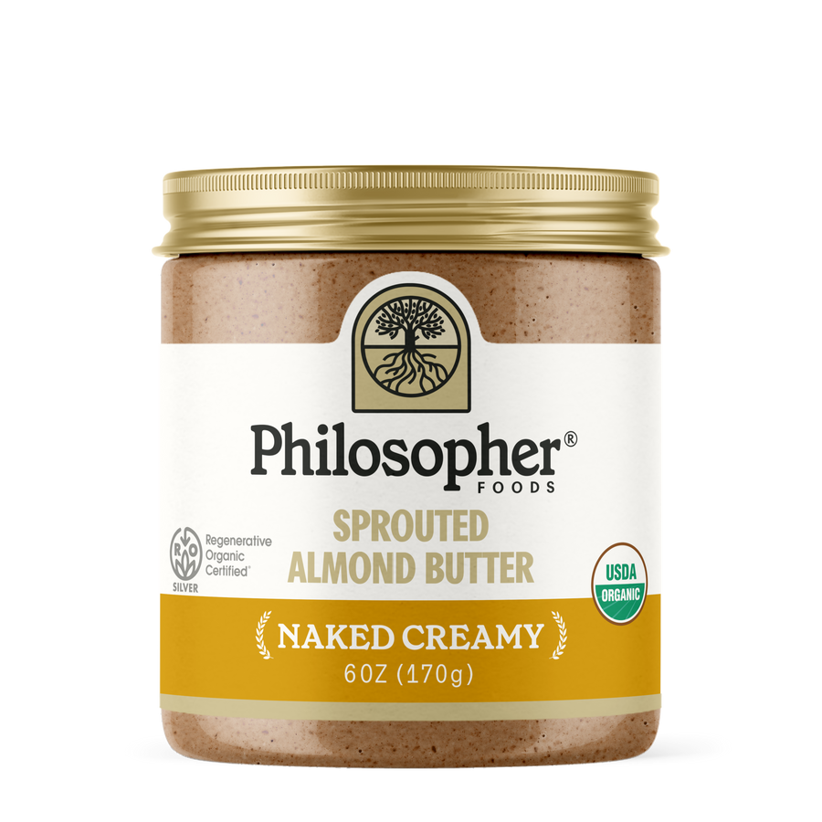 Naked Creamy Sprouted Almond Butter