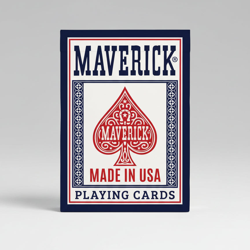 Blue Maverick Standard tuck box front