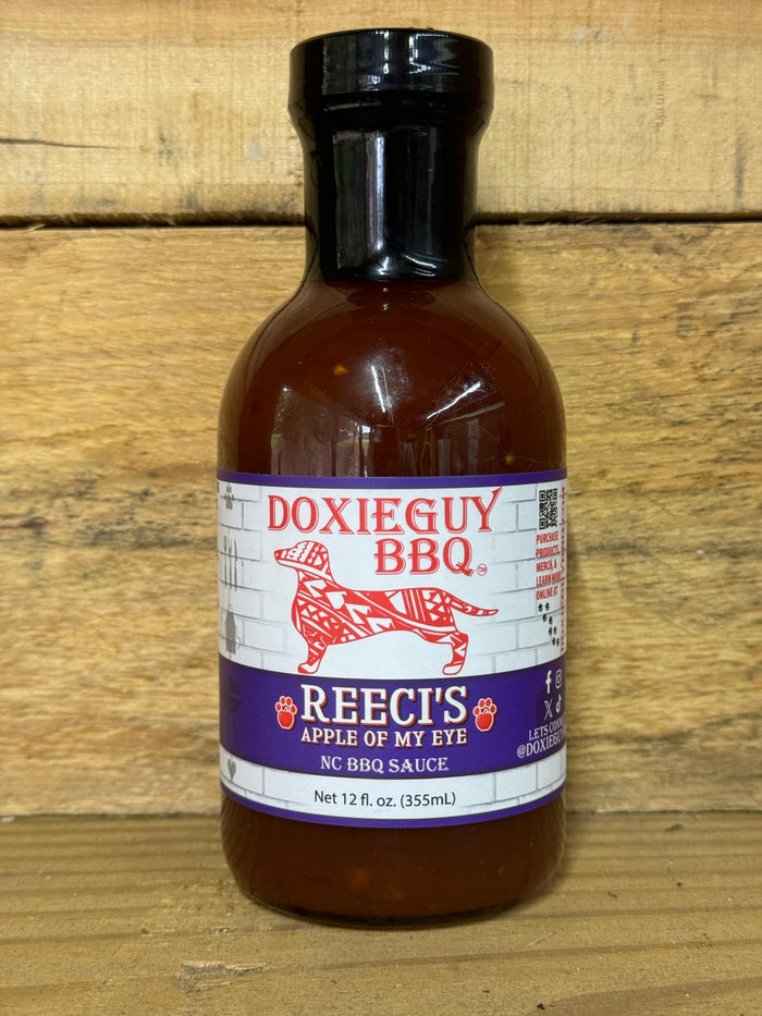 Reeci’s Apple of My Eye – Sweet NC BBQ Sauce (12 oz) — product image