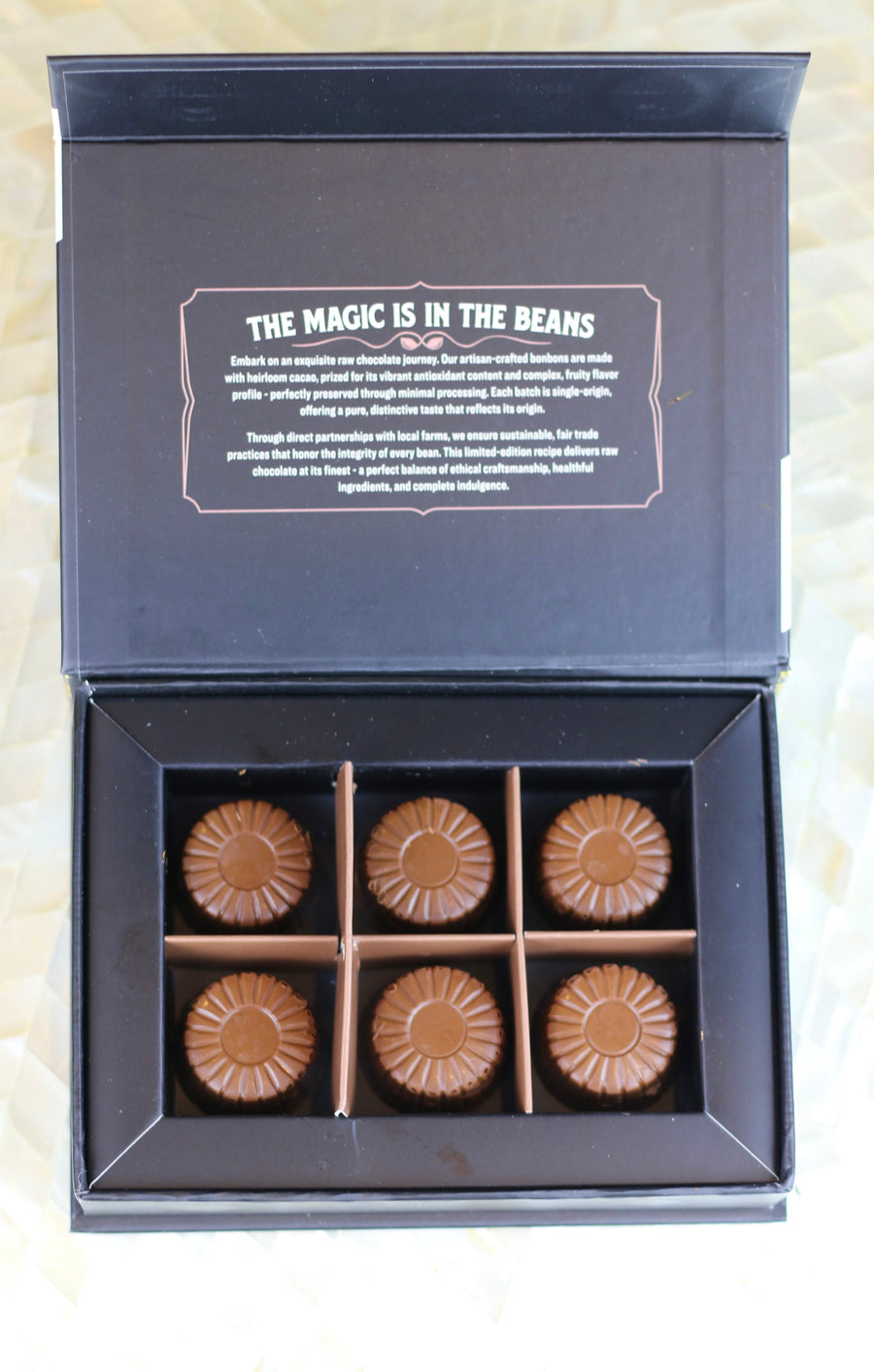 Product photograph for Coconut Milk Chocolate Bonbons, 6ea