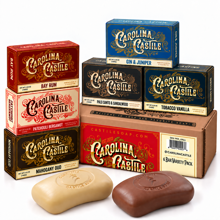Castile Bar Soap - Variety Pack