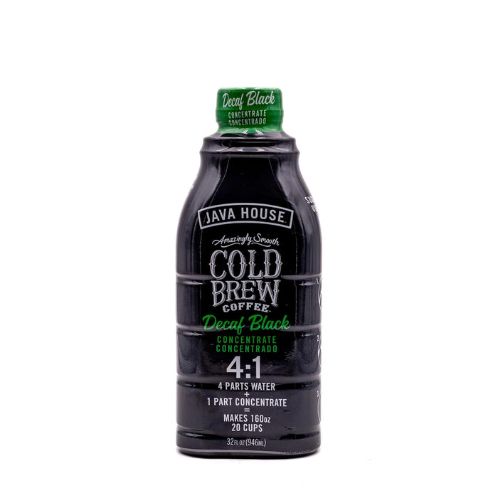 Java House Decaf Black 4:1 concentrate bottle
