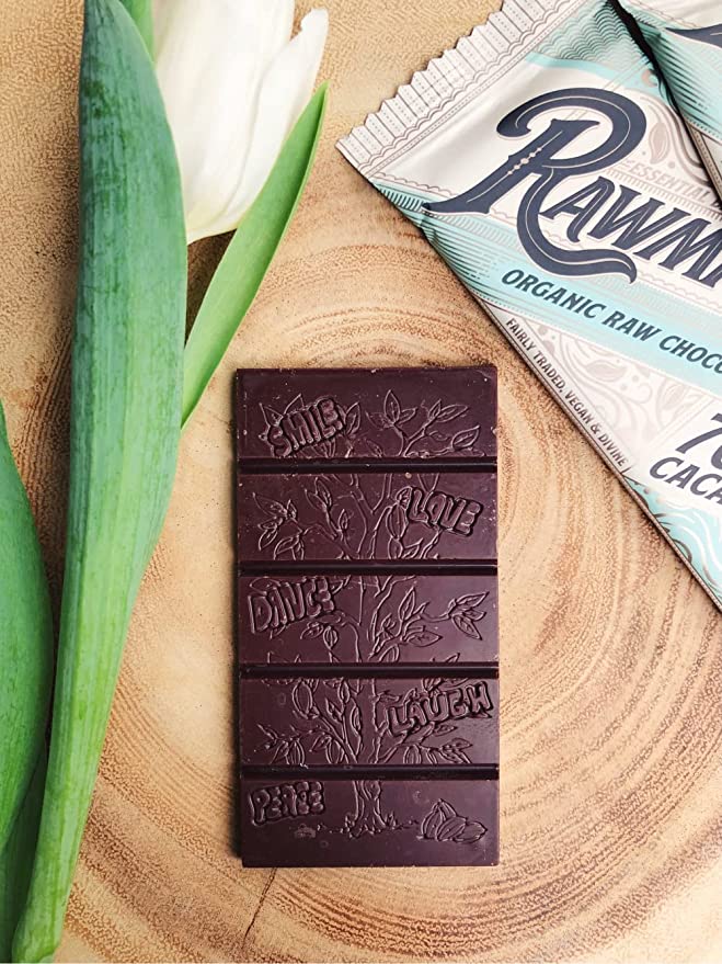 Product photograph for Essential Dark Chocolate Bar - 70% Cacao