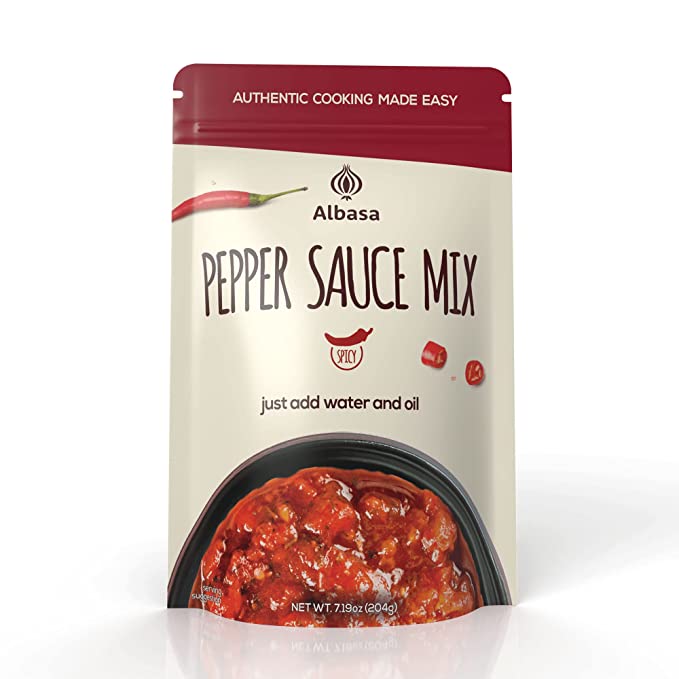 Spicy Ofada Pepper Sauce Mix — product catalog image 3