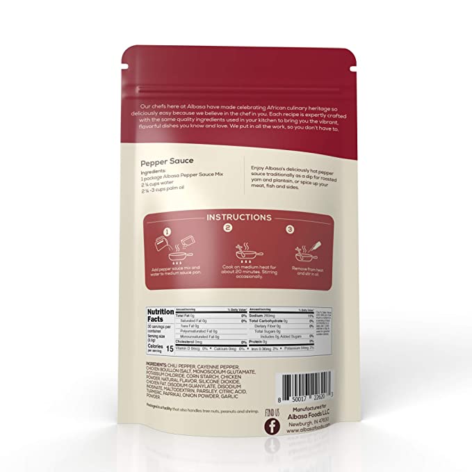 Spicy Ofada Pepper Sauce Mix — product catalog image 4