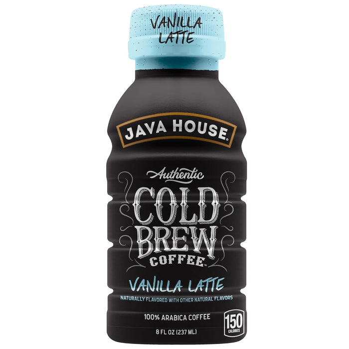 French Vanilla ready-to-drink cold brew latte bottle