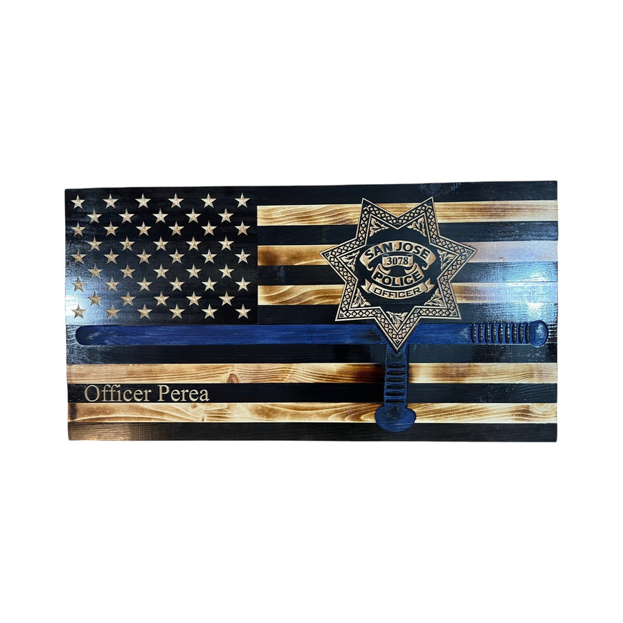 American made police flag