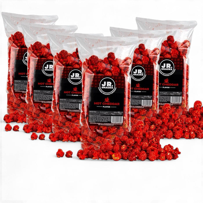 Hot Cheddar Gourmet Popcorn – Bold Cheese Flavor – product image 1