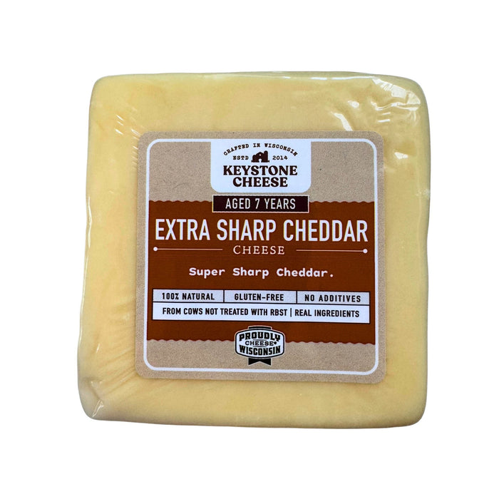 7-Year Aged White Cheddar Cheese – product image 1