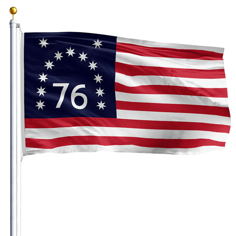 Bennington 76 Flag – 3x5 Made in USA Nylon Flag — product photo 2