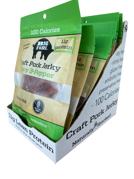 Craft Pork Jerky - 1 Case (8 X 2.25 oz. packs) - product image 1