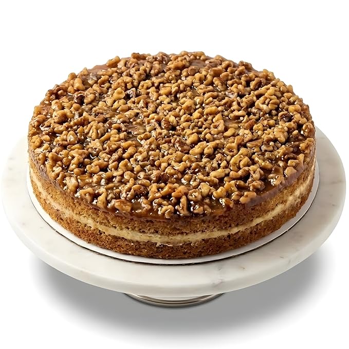 Sugar-Free Caramel Walnut Cake, 9-Inch, 2 lb