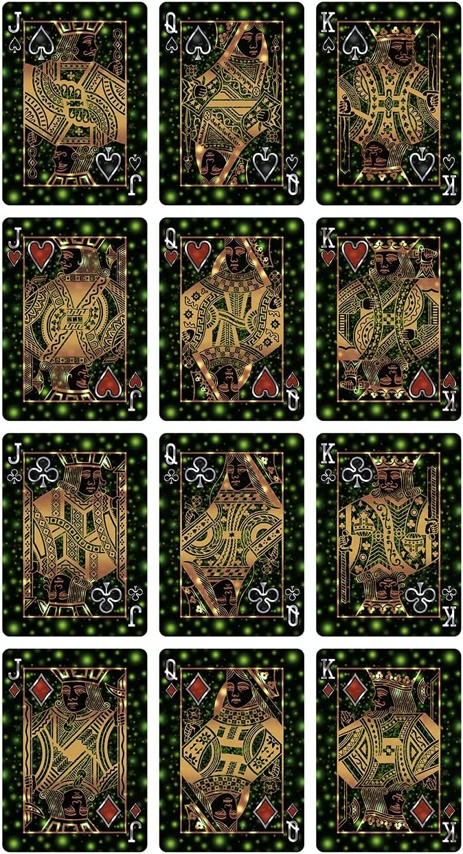 Bicycle Fireflies Playing Cards – Neon Glow Summer Nights Deck