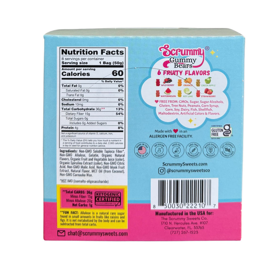 SWITCH® Scrummy Gummy Bears 8-ct Box 1.8oz Bags - product image 6