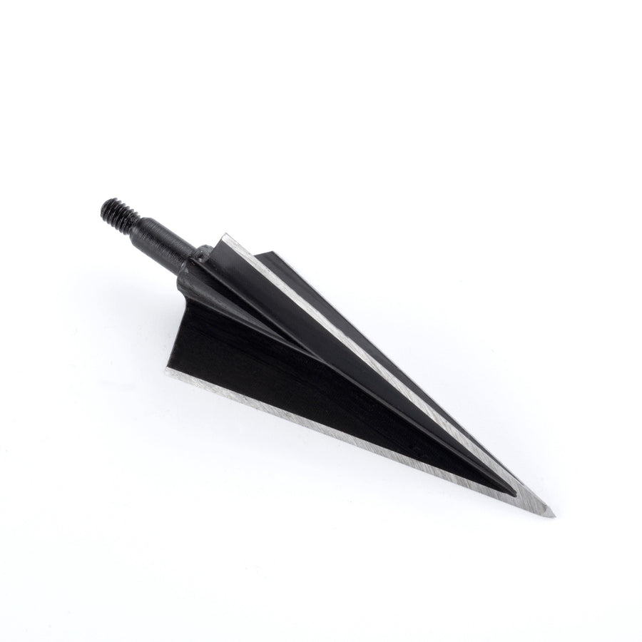 Alternate view of a wide solid three-blade head
