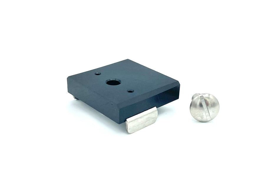 Alternate view of the KME spacer and roller assembly