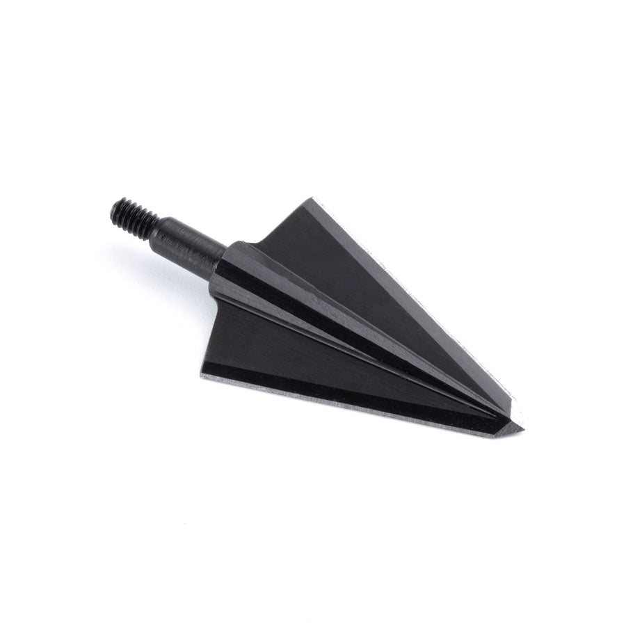 Alternate solid two-blade broadhead profile