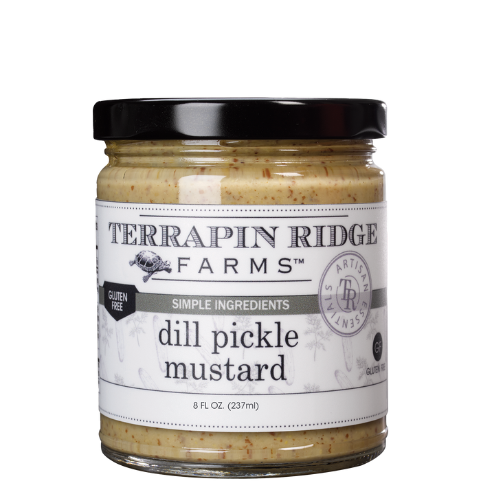 Dill Pickle Mustard – 9 oz Jar – product photo