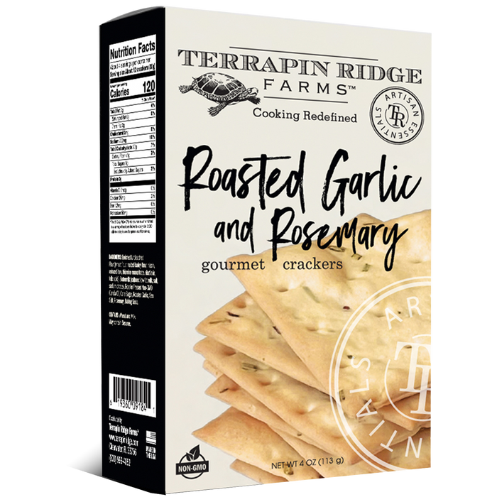 Roasted Garlic and Rosemary Crackers - product image