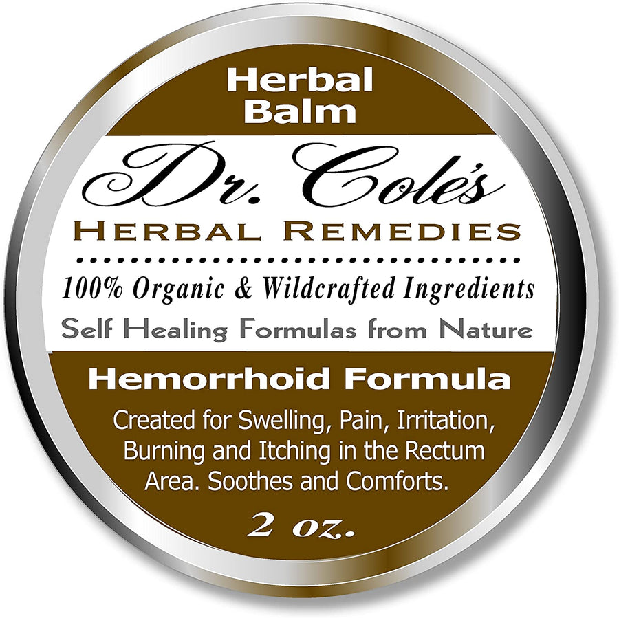 01 - Dr. Cole's Organic Hemorrhoid Balm