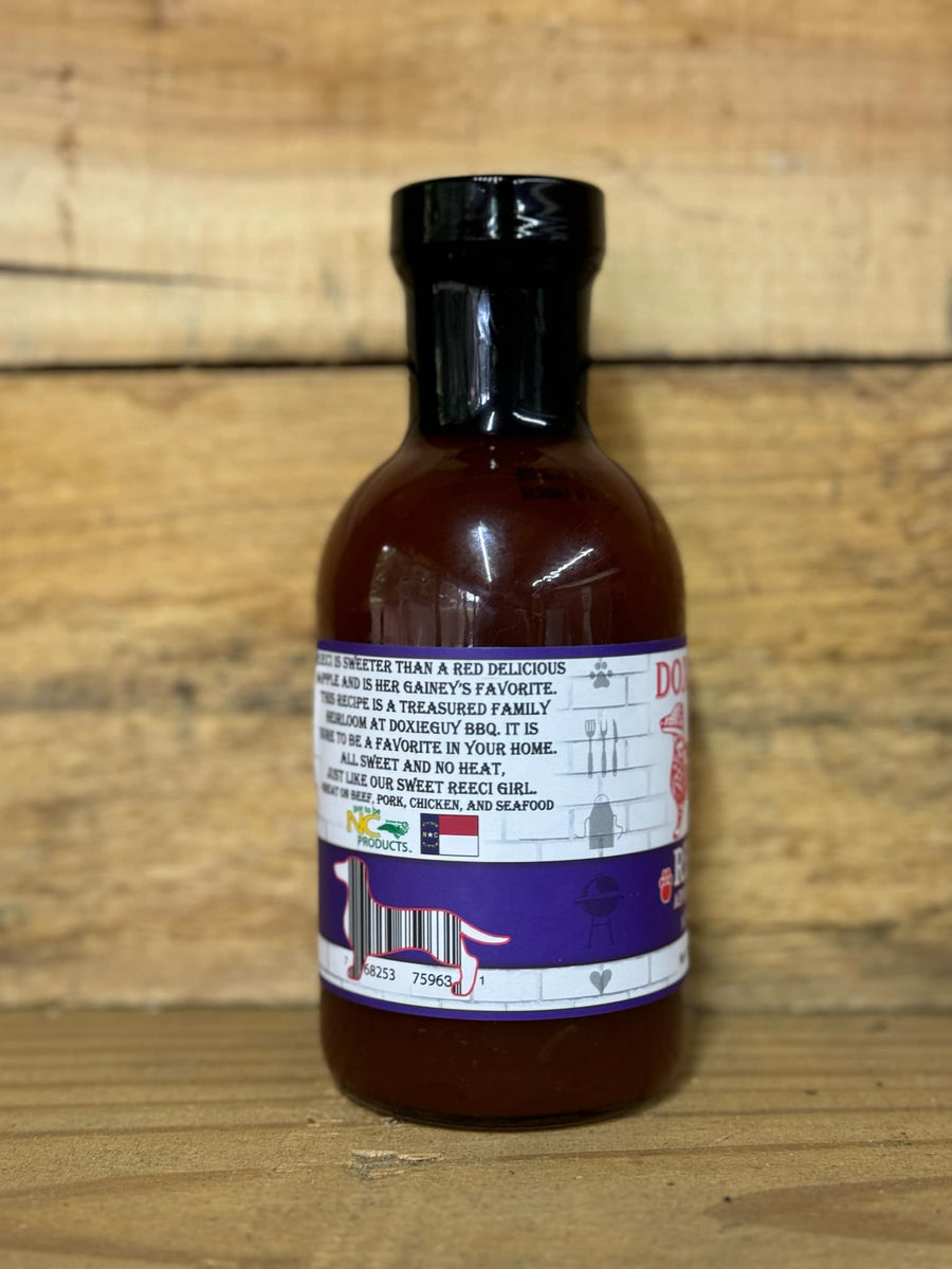 Reeci’s Apple of My Eye – Sweet NC BBQ Sauce (12 oz) — product image