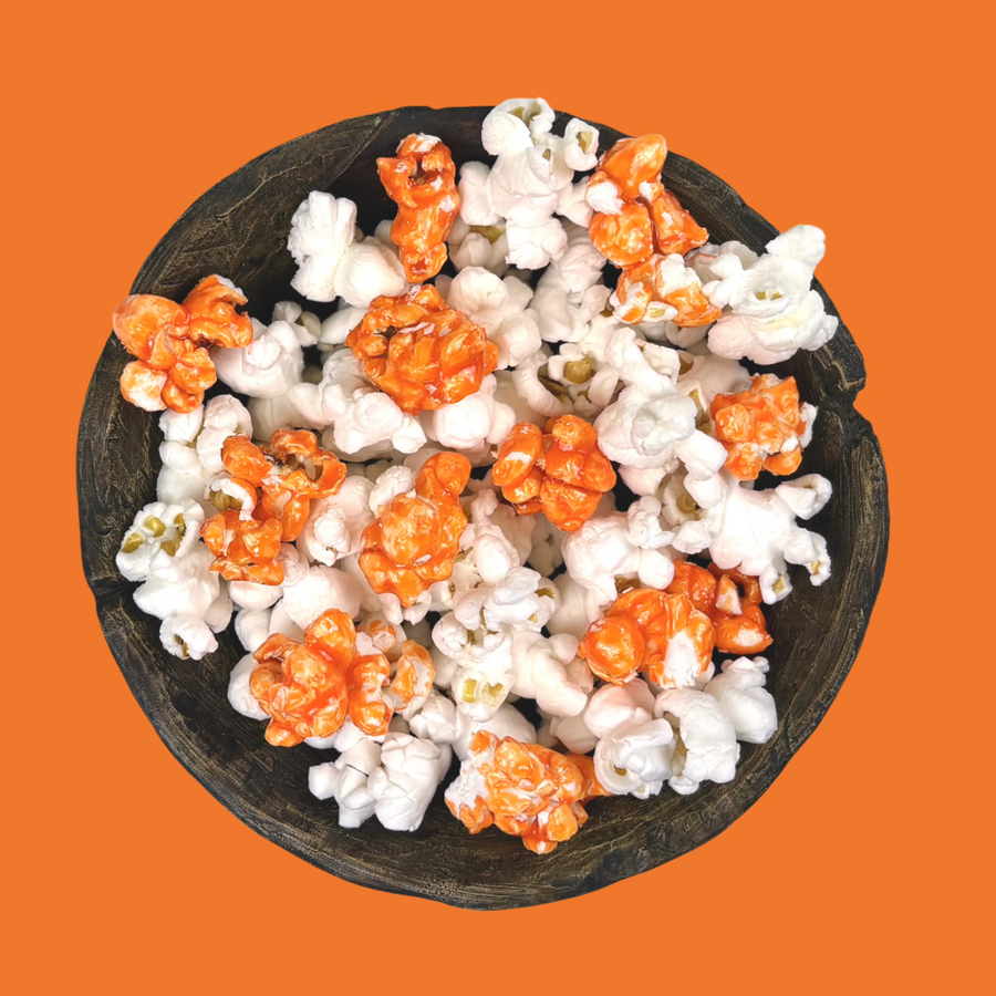 Orange Team Color Sweet & Salty Popcorn — gourmet popcorn product image