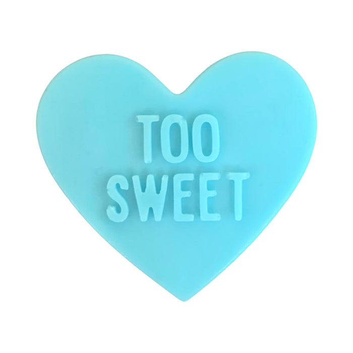 3D Large Valentine Heart"TOO SWEET" Soap by Plunk Soap Company