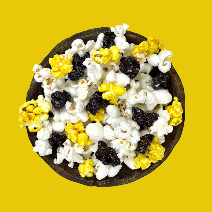 Black and Yellow Team 🏀 🏈 ⚾️ 🏒 ⚽️ Gourmet Popcorn — product image