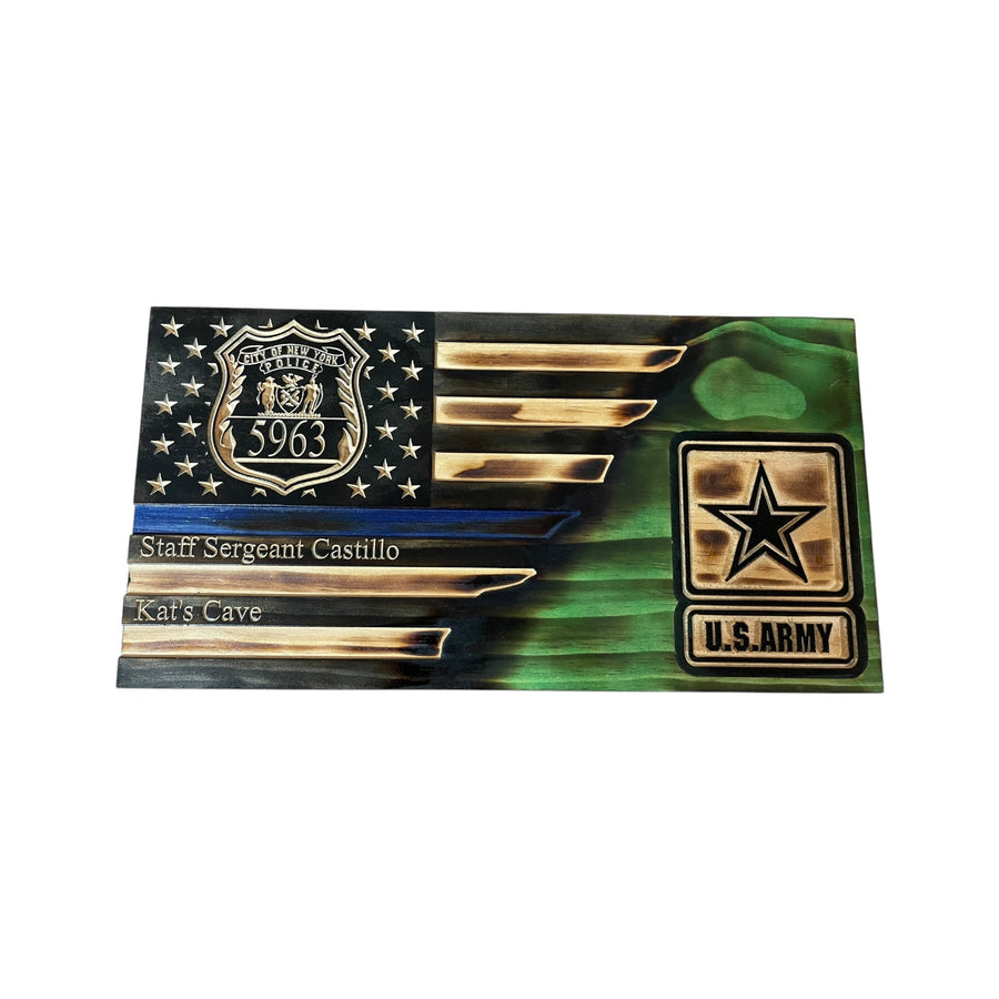 personalized wooden American