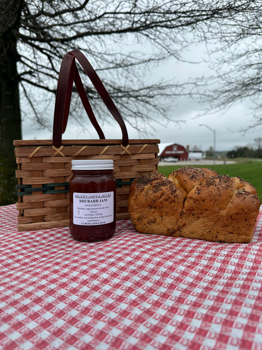Miller’s Rhubarb Jam | Authentic Local Amish-Made Spread – product listing image 2